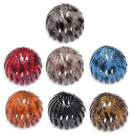 7pcs Bird Nest Shaped Retractable Hair Clip