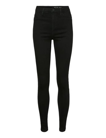 Nmcallie Hw Skinny Black Jeans Fwd Noos Black NOISY MAY