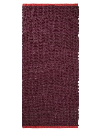Mette Ditmer Notes Runner, Small - Burgundy - 70X 150CM