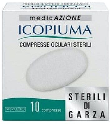 Icopiuma Compresse Oculari Sterili 10 Pezzi