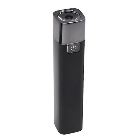 Mini taskulamppu USB-mobiilipuhelimen lataus Aarre Ulkovalo, 1 kpl, musta