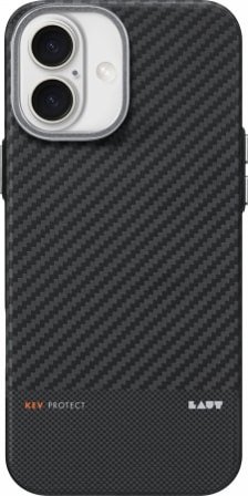 LAUT Kev Protect-etui til iPhone 16 - sort