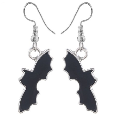 Halloween Korvarkorut Mustat Lepakot