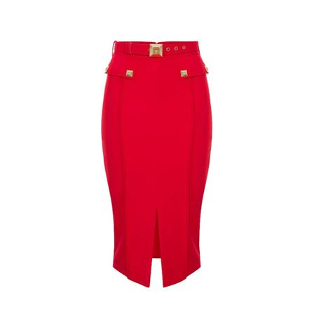 Elisabetta Franchi Pencil Skirts Rød, Dame