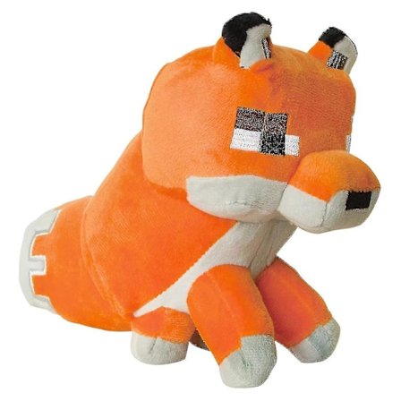 Minecraft Pehmolelut Söpö Sarjakuva Pehmolelu Pehmeä Kettu Täytetty Pehmotyyny