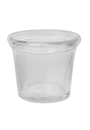 Åhléns Home Kruka i glas 14 cm Dekoration Transparant ONESIZE