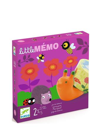 Little Memo Toys Puzzles And Games Games Memory Multi/mønstret Djeco