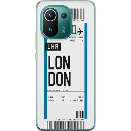 Xiaomi Mi 11 Pro Genomskinligt Skal London