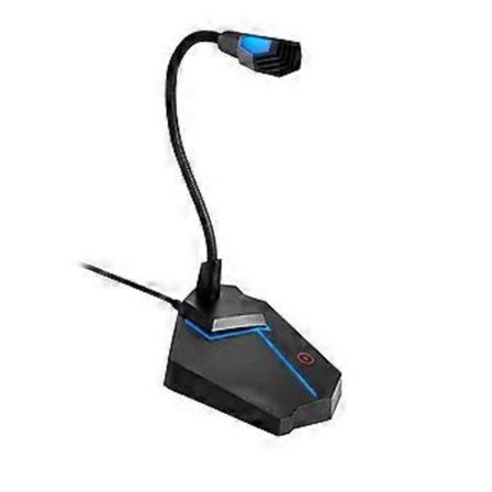 USB Dator Mikrofon med Justerbar Hals Hög Känslighet Dator PC Mikrofon Gaming Mikrofon för PC Skrivbord