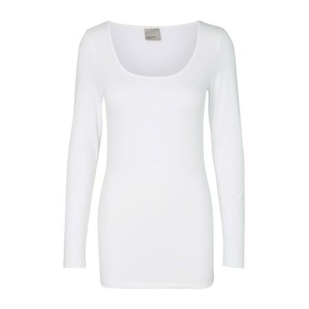 Vero Moda, Round neck top Biały, Kobieta, Rozmiar: L