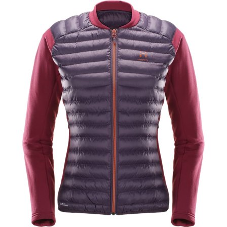 Haglöfs Mimic Hybrid Jacket Women (2018) Women middle-layer synthetic jackets Purple XS