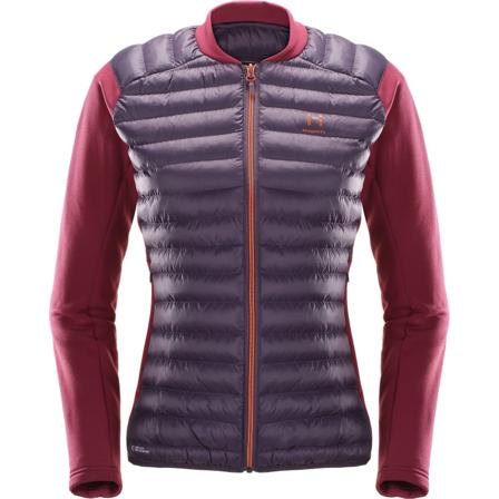 Haglöfs Mimic Hybrid Jacket Women (2018) Women middle-layer synthetic jackets Purple XS