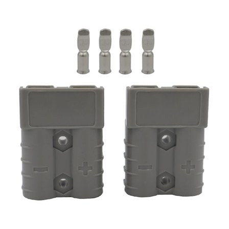 Anderson-liitin lataamiseen ja käyttöön, uros- ja naaraspariliitin AMH 50 A 600 V