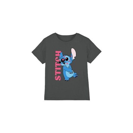 Lilo & Stitch Barn/Kids T-shirt med Kyssar 7-8 År