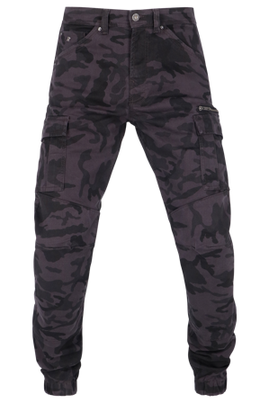 Motorradjeans Richa Apache Schwarz Tarnfarbe 38