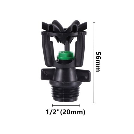 Hage plen 360 grader automatisk roterende vanning vanning sprinklere dyse