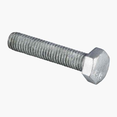 Sexkantskruv M8 x 40 mm varmförzinkad 10 st.