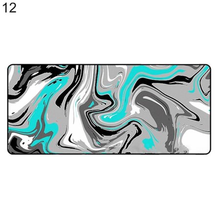 Musmatta Tjockad halkfri stor abstrakt konstmatta spelmusmatta bordsmatta för dator Stcyv