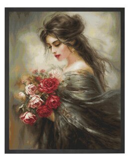 Broderikit Billede Skønhed - Luca-S