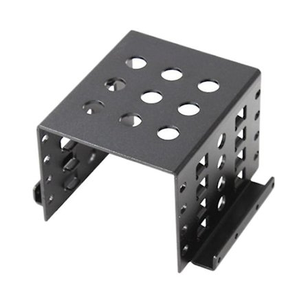4-Bays 3,5 Tommer til 2,5 Tommer Harddisk Intern Monteringsadapterbeslag Aluminium Legering Mobil Holder