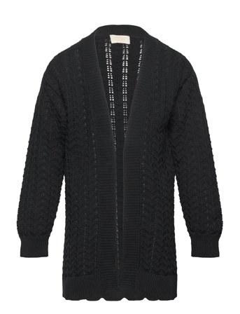 Cardigan Long Black Creamie