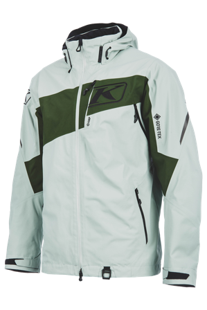 Giacca Klim Storm Grigio Ardesia/Verde Kombu S