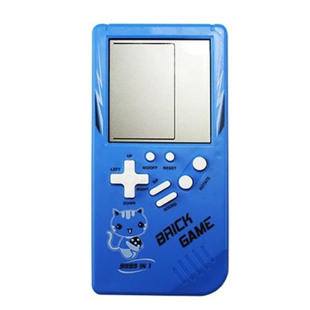 Klassisk Tetris-spill byggesteinspill puslespill håndholdt spillkonsoll innebygd 23 typer barnespill for voksne