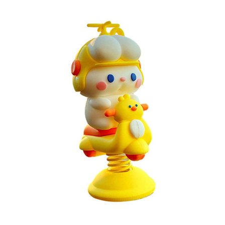 Bildekoration Tecknad skakande dockdekor ELECTRIC Elfordon_tfrf