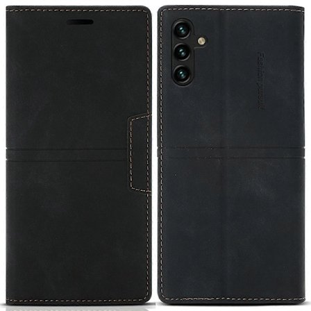 For Samsung Galaxy A26 5G Lommebok Etui Magnetisk Lukking Lær Telefon Deksel -[HK]