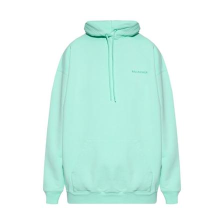 Balenciaga - Hoodies - Blå - Dam - Storlek: M, Dam, Storlek: M