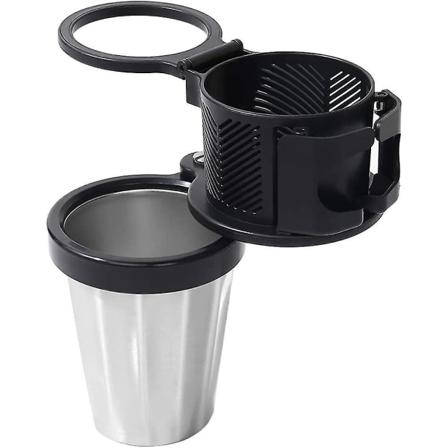 Universal Multifunksjons Bilkoppholder Roterbar Praktisk Design Mobiltelefon Drikk Holder Tilbehør