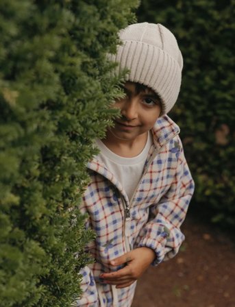 Garbo&Friends Fleece Jacket Baby - Blue - 110/116