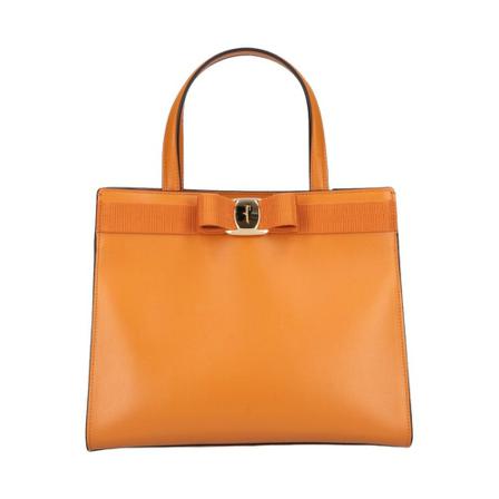 Salvatore Ferragamo, Handbags Oranje, Dames, Maat:ONE Size