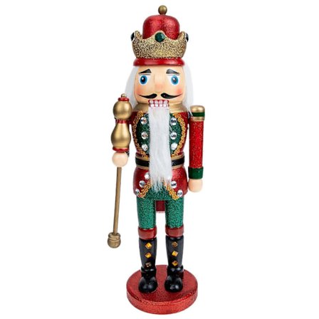 Træ Soldat Model Nøddeknækker Figur Jule Nøddeknækker Pynt Skrivebord Nøddeknækker Dekoration