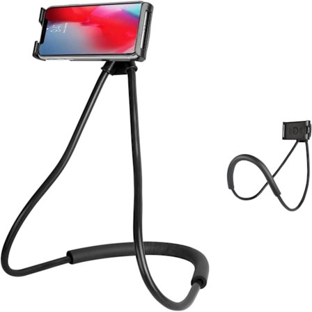 Mobiltelefonholder, fleksibel bærbar mobiltelefonkjedeholder, Ha