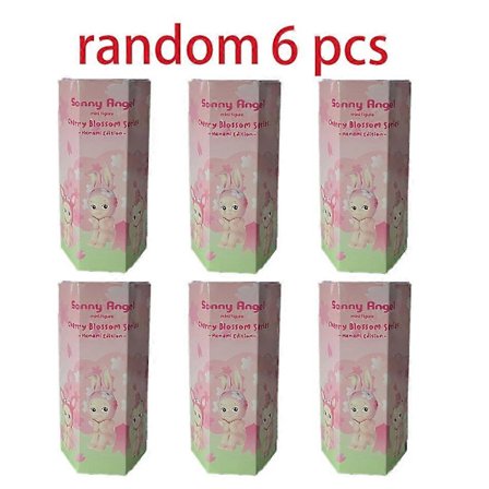 Originale Kirsebærblomster Sunny Angel Hippers Siddende Stillingsserie Anime Figurer Kontor Bilindretning