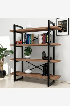 Hanah Home - Hylla Makro - Brun - Bokhyllor - Från Homeroom