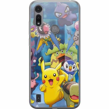 Motorola Moto E6i Genomskinligt Skal Pokemon