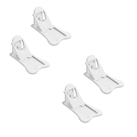 4 stk skyvedørsstoppere, vindu barnesikringslås, barnesikring