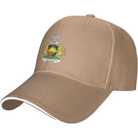 Våbenskjold af Biafra Åndbar Justerbar Sportshat,Vaskbar Solhat til Mænd Kvinder Unisex Peaked Cap bp-857 color662