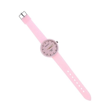 Minimalistiske Klokker Silikonklokke Rosa 23*3.6cm Sport 1Sett
