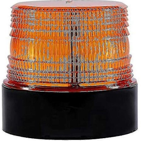 12V LED Trådlös Varningsljus Magnetisk Blinkande Nödsignalljus (orange)