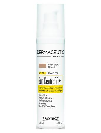 Sun Ceutic Tinted 50 Ml Solkrem Ansikt Dermaceutic