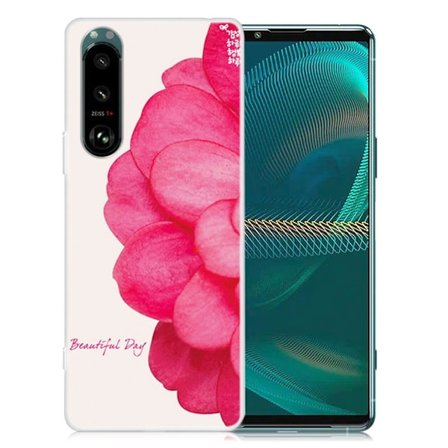 Deco Sony Xperia 5 III Suojakotelo - Vivid Flower