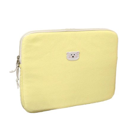 Sød bjørn computer liner taske ny 12-tommer tablet beskyttende cover