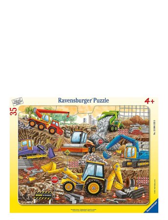 Working Hard 35P Frame Puzzle Patterned Ravensburger