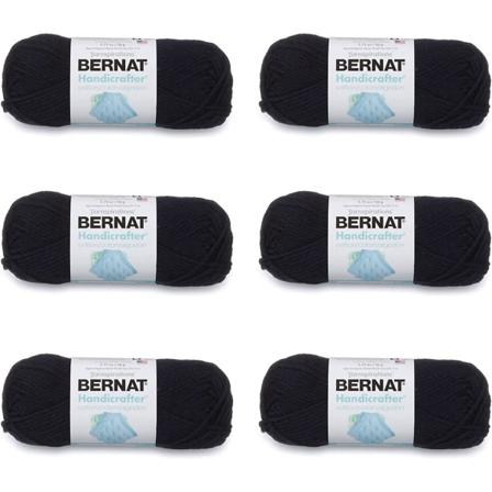 Handicrafter Cotton Classic Marinblått Garn - 6-pack med 50g/1,75oz - Bomull - 4 Medium (Worsted) - 80 Yards - Stickning/Virka Marinblått 6-pack