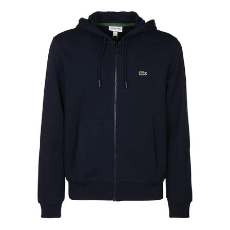 Lacoste, Zip-throughs Blauw, Heren, Maat:L