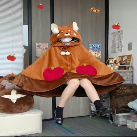 Sød flagermus-fleecetrøje med hætte til voksne Halloween-cosplay