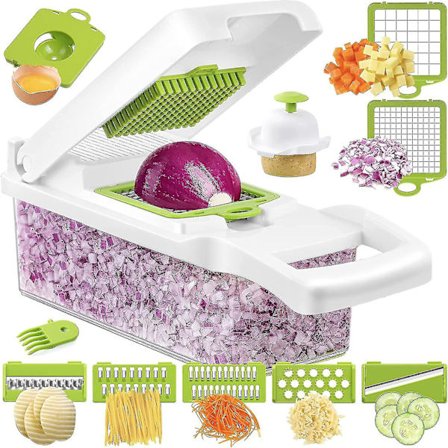 Vihannesleikkuri Kuutioija Sipulileikkuri Pro Ruoanleikkuri Vihannesleikkuri Kasvisleikkuri ja Kuutioijat Vihannesviipaloija ja Leikkuri Keittiöön 